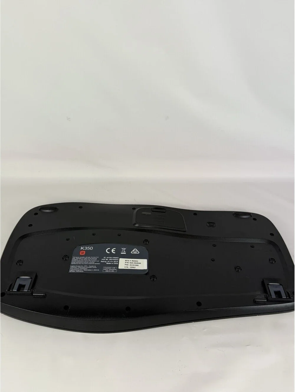 Logitech K350 Wireless Keyboard No USB Dongle Great Condition!